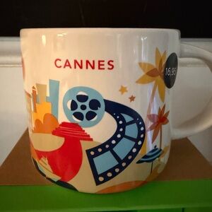 Starbucks Cannes France mug 14oz mug. Brand New unused with SKU